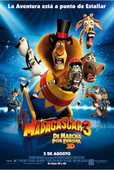 Madagascar 3: De marcha por Europa (2012)
