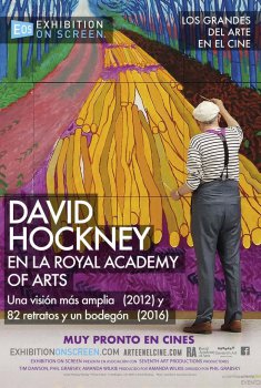 David Hockney en la Royal Academy of Arts (2017)